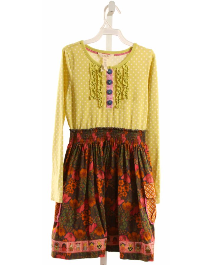 MATILDA JANE  MULTI-COLOR  POLKA DOT PRINTED DESIGN DRESS