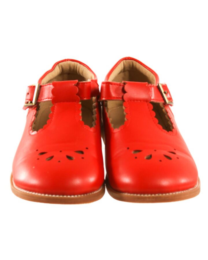 FELIX & FLORA RED MARY JANES *THIS ITEM IS GENTLY USED WITH MINOR SIGNS OF WEAR (MINOR CRASE) *EUC SIZE TODDLER 13