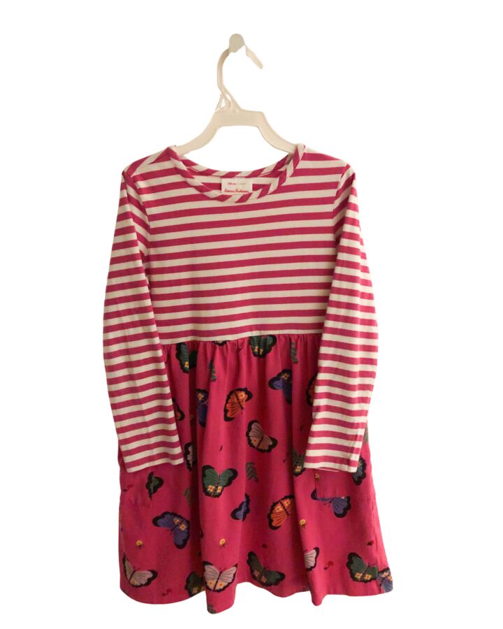 HANNA ANDERSSON  PINK  STRIPED  KNIT DRESS