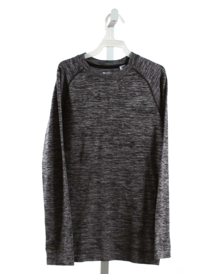 ZELLA GIRL  BLACK    KNIT LS SHIRT