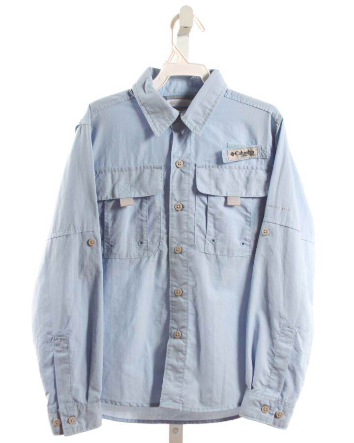 COLUMBIA  LT BLUE    DRESS SHIRT