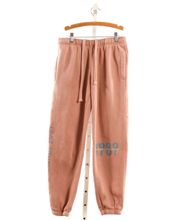 TAYLOR SWIFT 1989  PINK  PRINT  PANTS