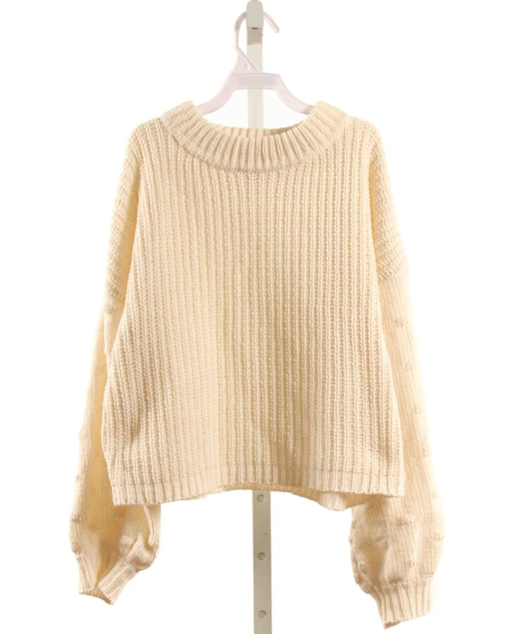 SAY WHAT?  CREAM    SWEATER
