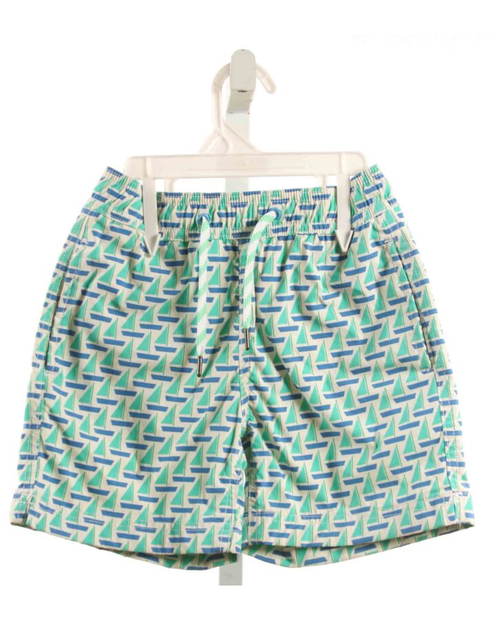 CREWCUTS  MINT    SWIM TRUNKS