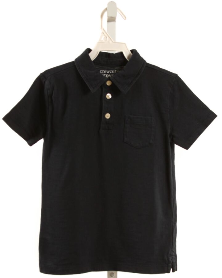 CREWCUTS  NAVY    KNIT SS SHIRT