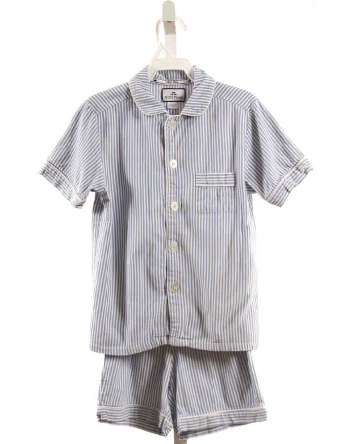 PETITE PLUME  BLUE  STRIPED  LOUNGEWEAR