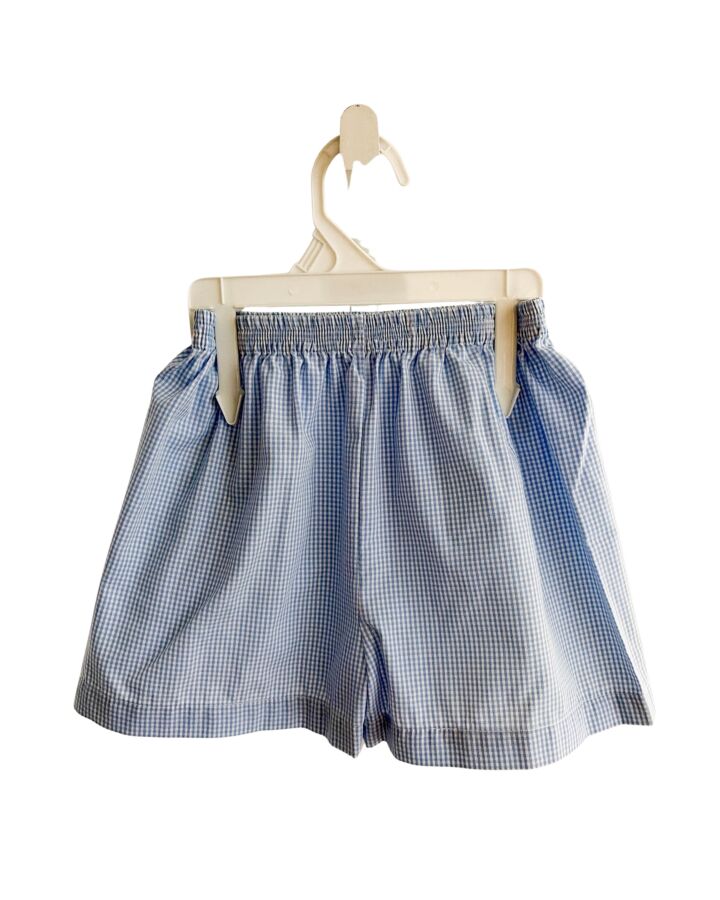 NO TAG  BLUE  GINGHAM  SHORTS