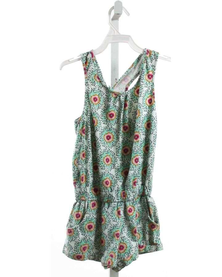 HANNAH KATE  MULTI-COLOR  PRINT  KNIT ROMPER