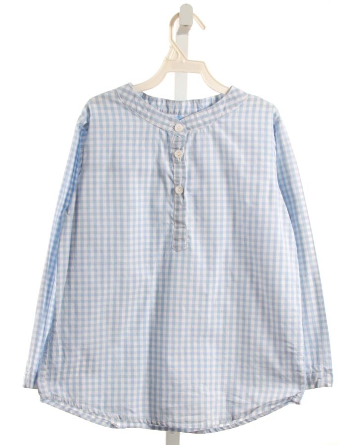 JETSON CUBBINGTON  BLUE  GINGHAM  DRESS SHIRT