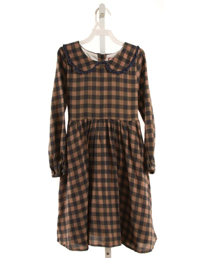 CHEEKY PLUM  BLUE  PLAID  DRESS