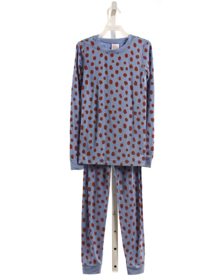 HANNA ANDERSSON  BLUE KNIT POLKA DOT  LOUNGEWEAR