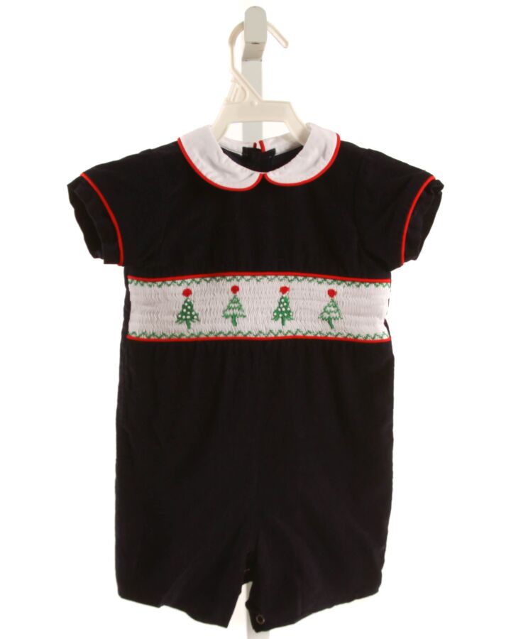 BELLA BLISS  BLUE CORDUROY  SMOCKED LONGALL