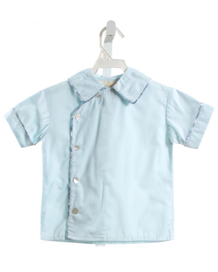 HANNAH KATE  LT BLUE    SHIRT-SS