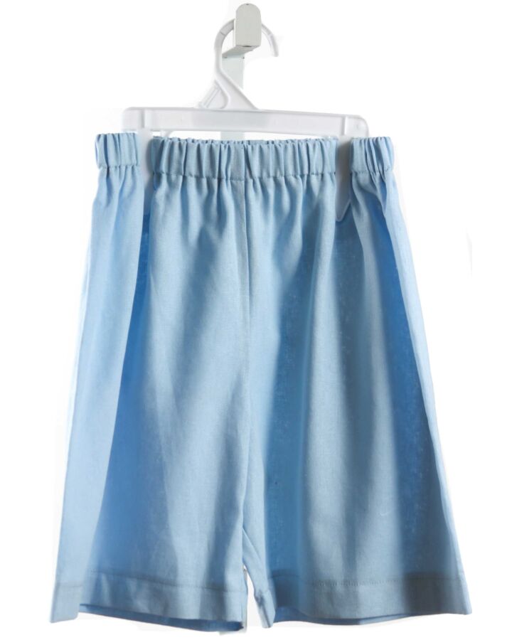 HANNAH KATE  LT BLUE LINEN   SHORTS