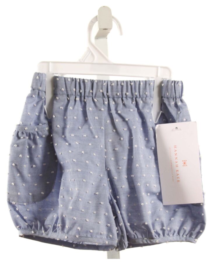 HANNAH KATE  BLUE SWISS DOT   SHORTS