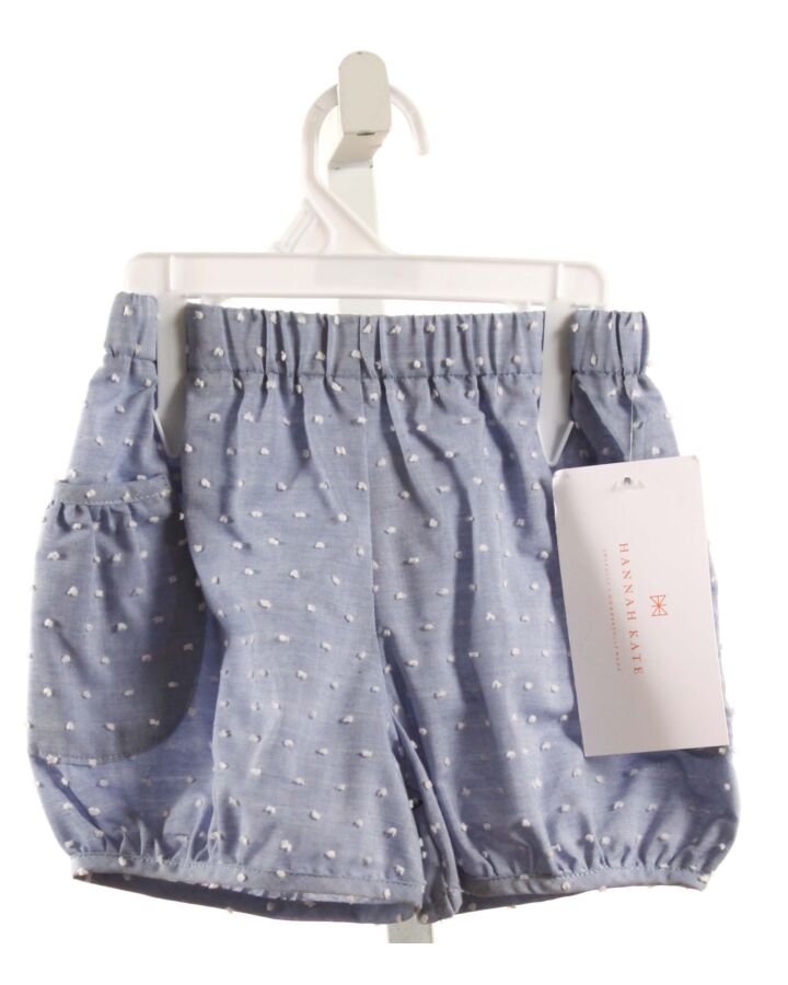 HANNAH KATE  BLUE SWISS DOT   SHORTS
