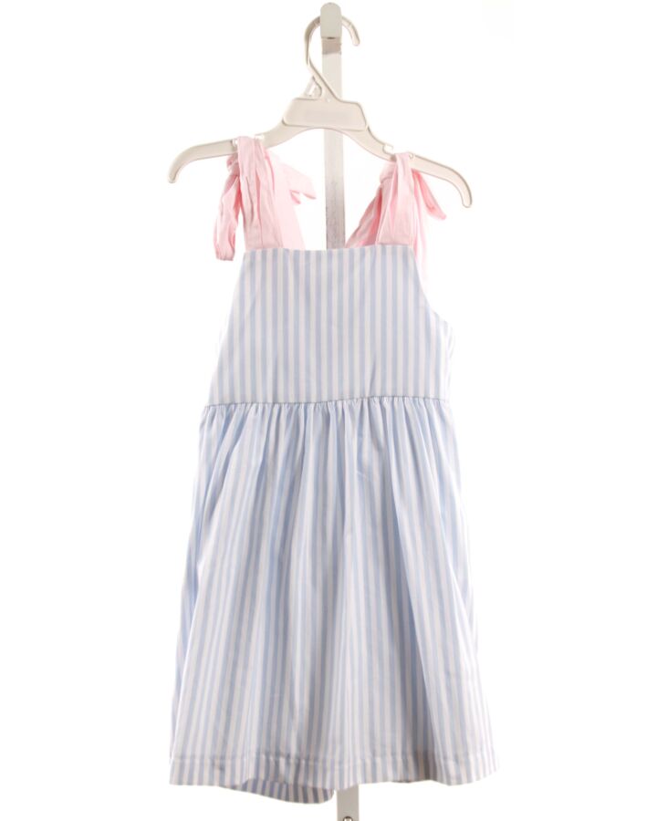 HANNAH KATE  LT BLUE  STRIPED  DRESS