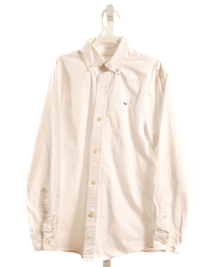 VINEYARD VINES  WHITE    DRESS SHIRT