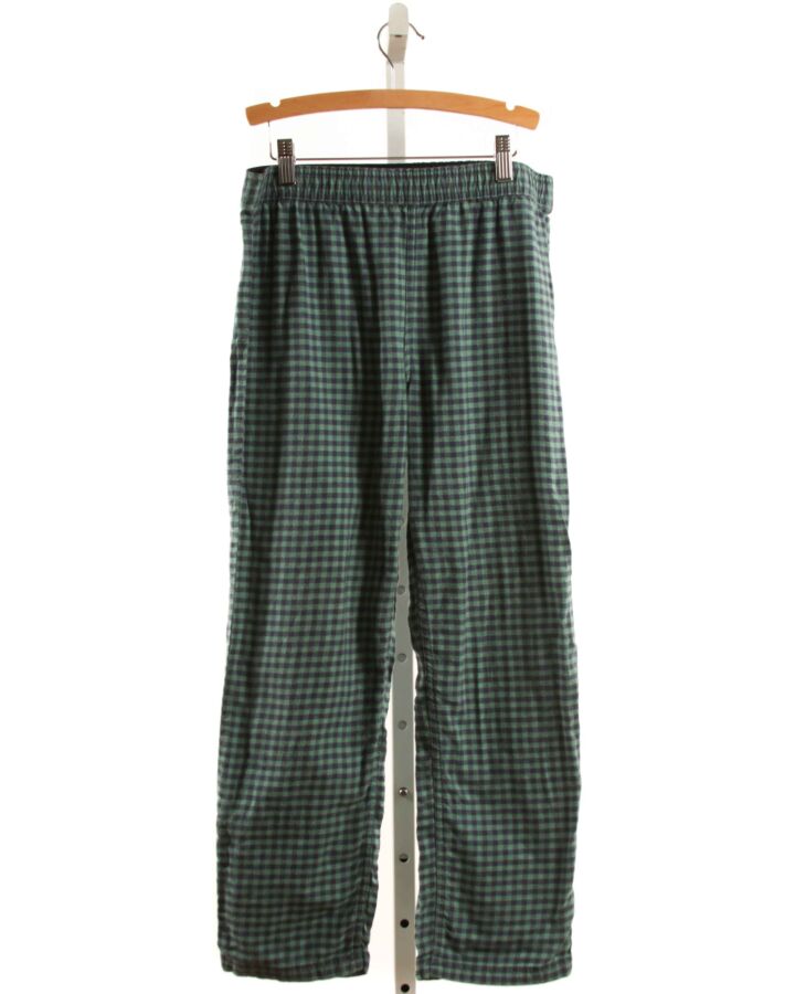 SOUTHERN TIDE  GREEN FLANNEL GINGHAM  LOUNGEWEAR