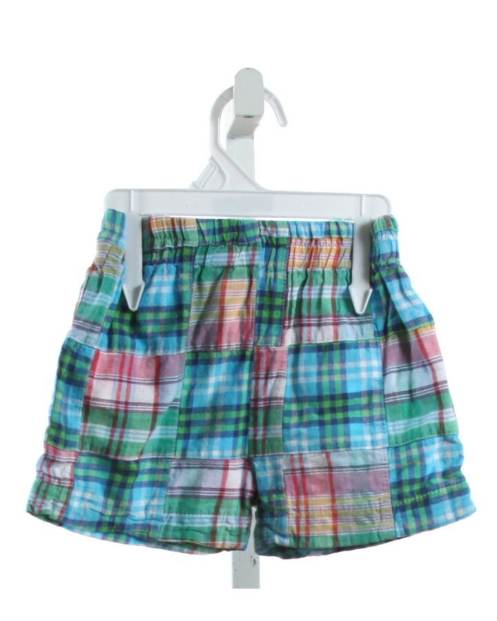 FUNTASIA TOO  BLUE  MADRAS  SHORTS