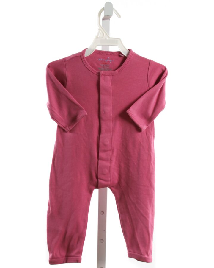 MAGNETIC ME  PINK    KNIT ROMPER