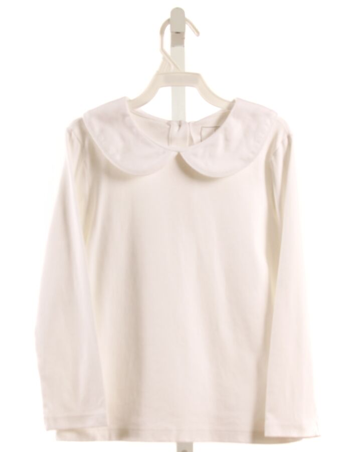LILA + HAYES  WHITE    KNIT LS SHIRT