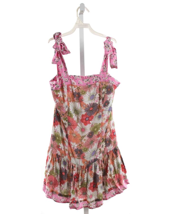 AGUA BENDITA  PINK  FLORAL  DRESS