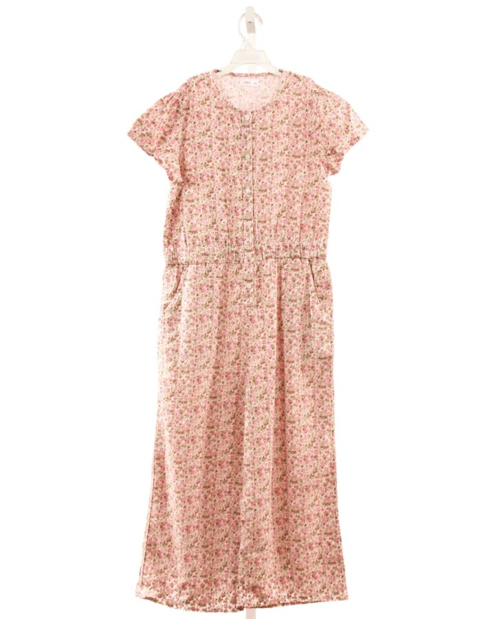 MANGO  PINK  FLORAL  ROMPER