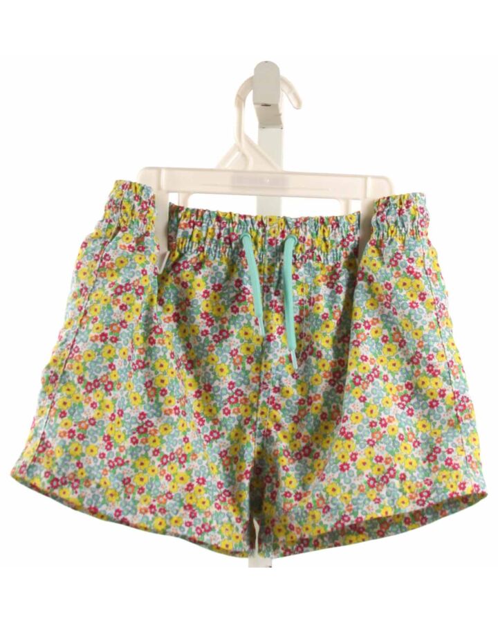 NO TAG  YELLOW  FLORAL  SWIM TRUNKS