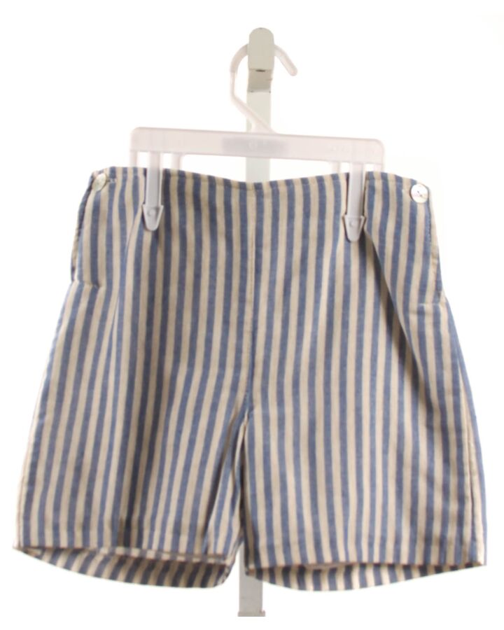 FOQUE  BLUE  STRIPED  SHORTS