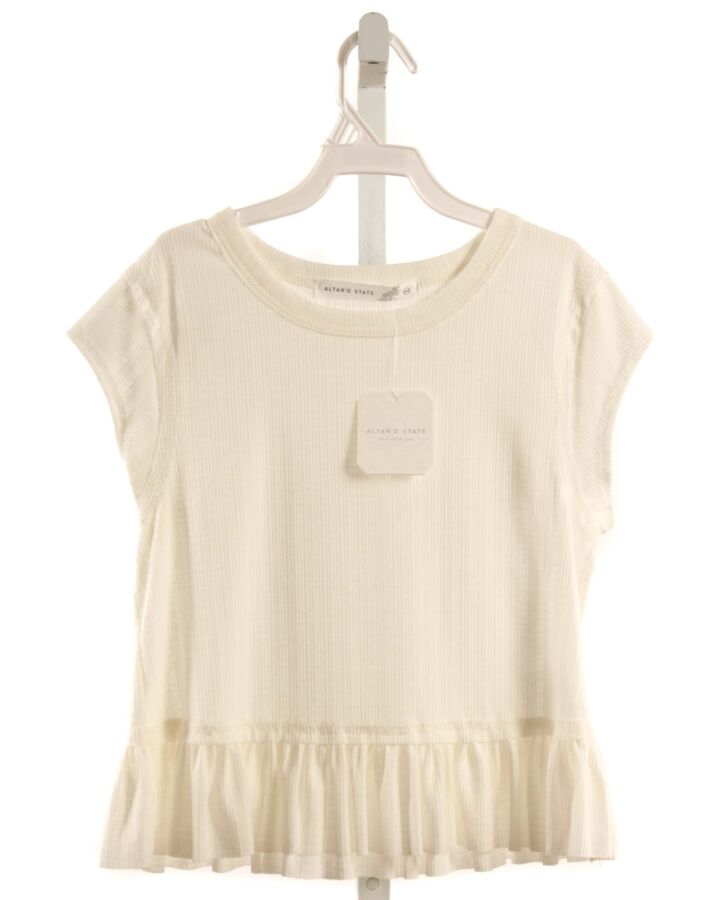 ALTAR'D STATE  OFF-WHITE    SLEEVELESS SHIRT