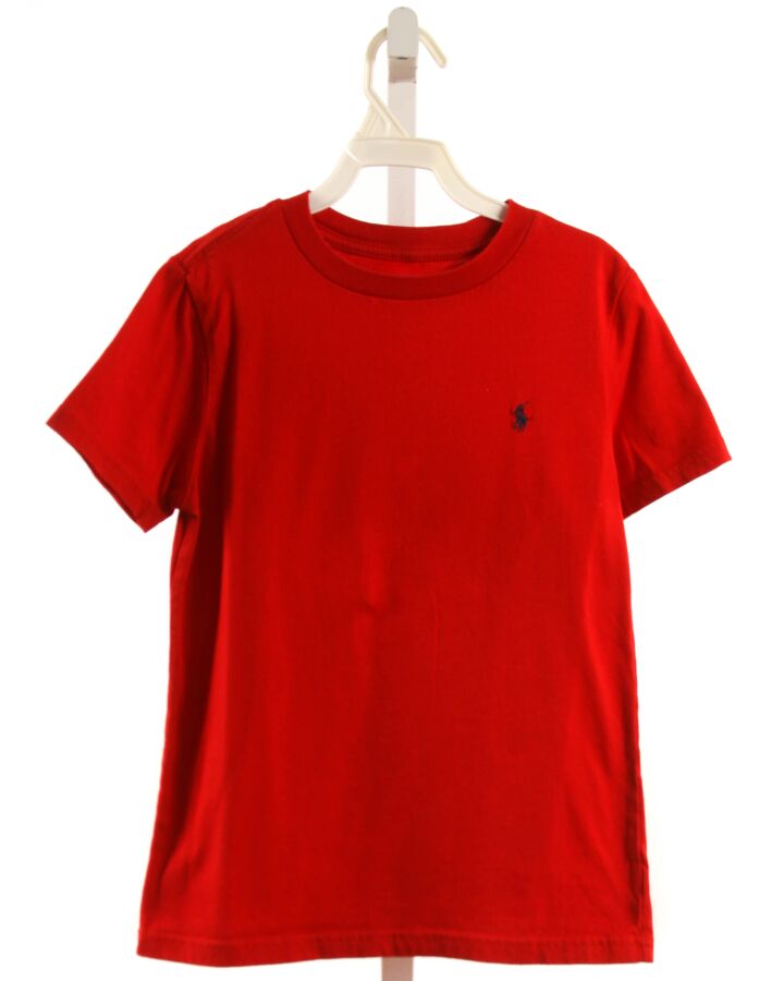 POLO BY RALPH LAUREN  RED    KNIT SS SHIRT