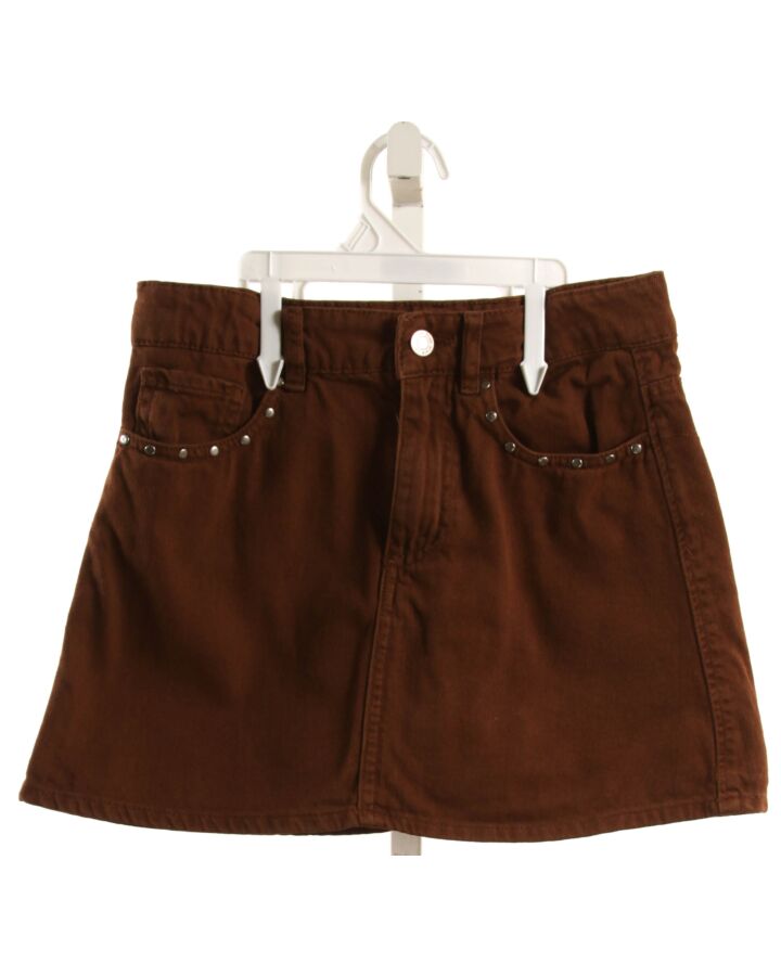 ZARA  BROWN    SKIRT