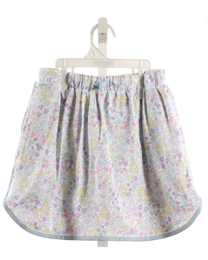 SERENDIPITY  BLUE  FLORAL  SKORT