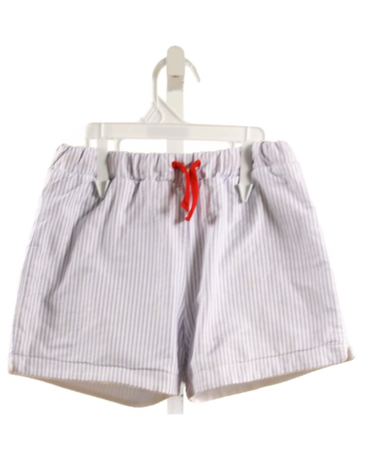NO TAG  BLUE TERRY CLOTH STRIPED  SHORTS