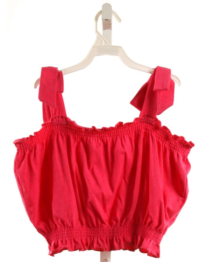 CHASER HOT PINK KNIT SLEEVELESS SHIRT