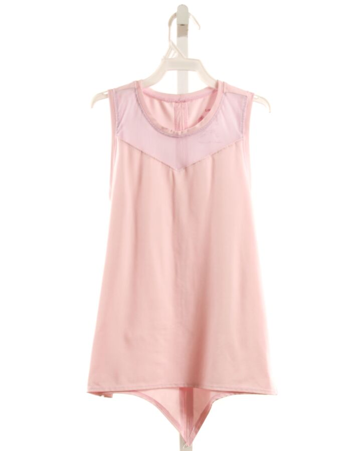 LUCKY IN LOVE  LT PINK    KNIT TANK