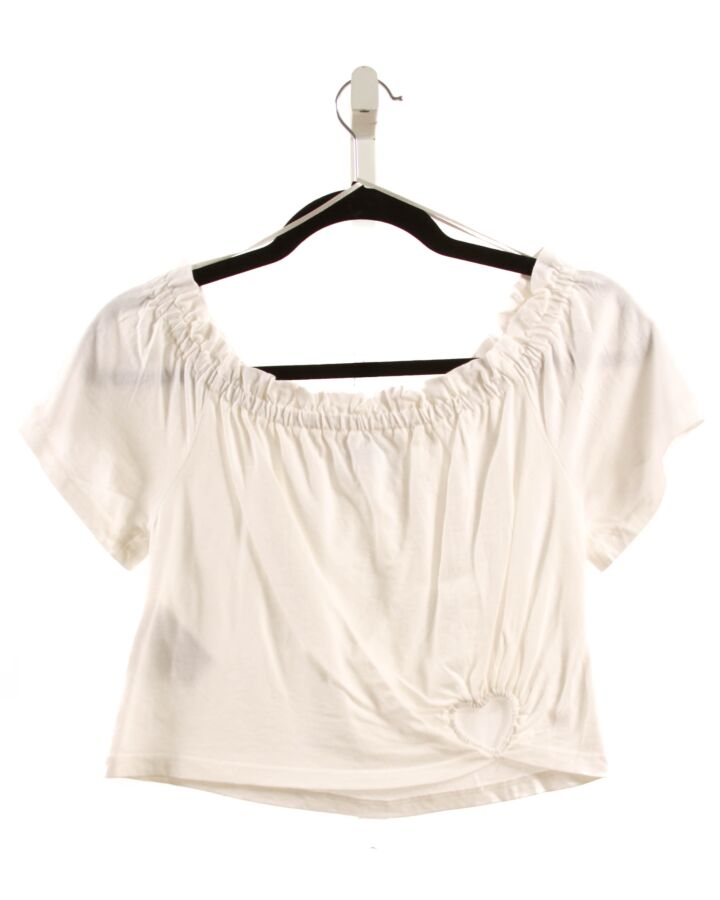 MAYORAL  CREAM    KNIT SS SHIRT