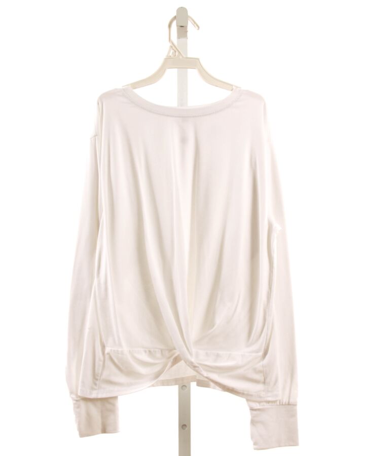 ZELLA GIRL  WHITE    KNIT LS SHIRT