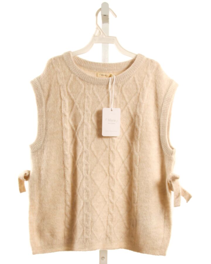 SFERA  CREAM    SWEATER VEST