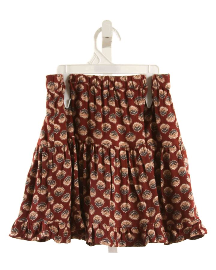 UNIT KIDS  MAROON  FLORAL  SKIRT