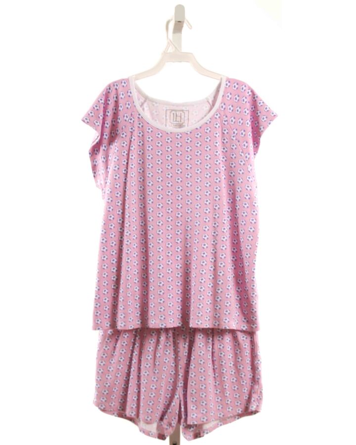 LILA + HAYES  PINK   PRINTED DESIGN LOUNGEWEAR