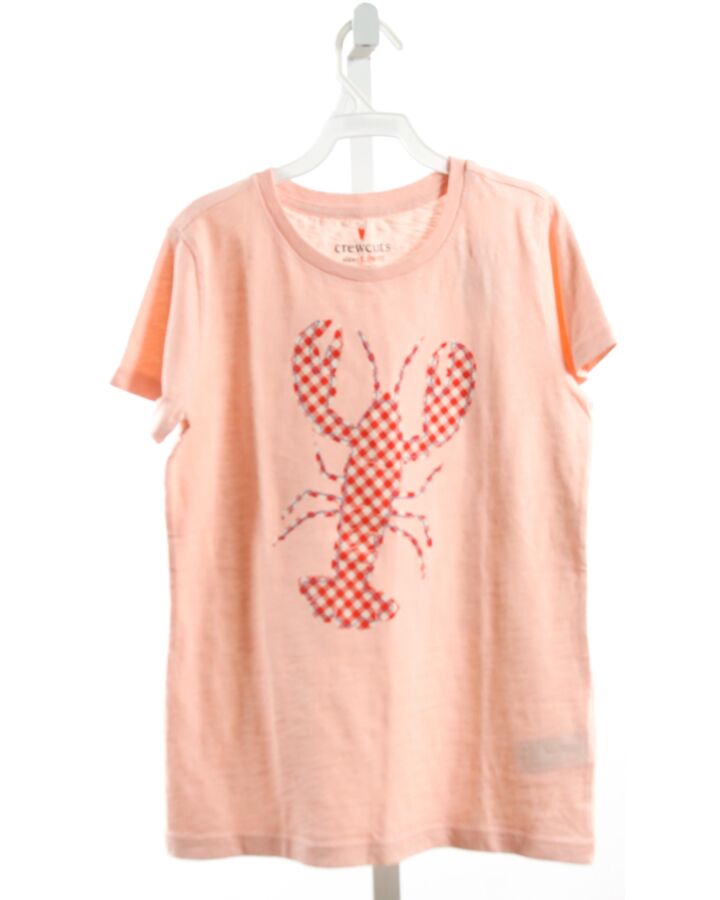 CREWCUTS  ORANGE KNIT   T-SHIRT