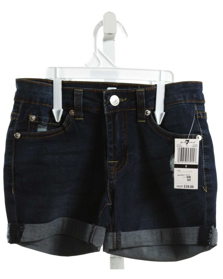 7 FOR ALL MANKIND  DENIM DENIM   SHORTS