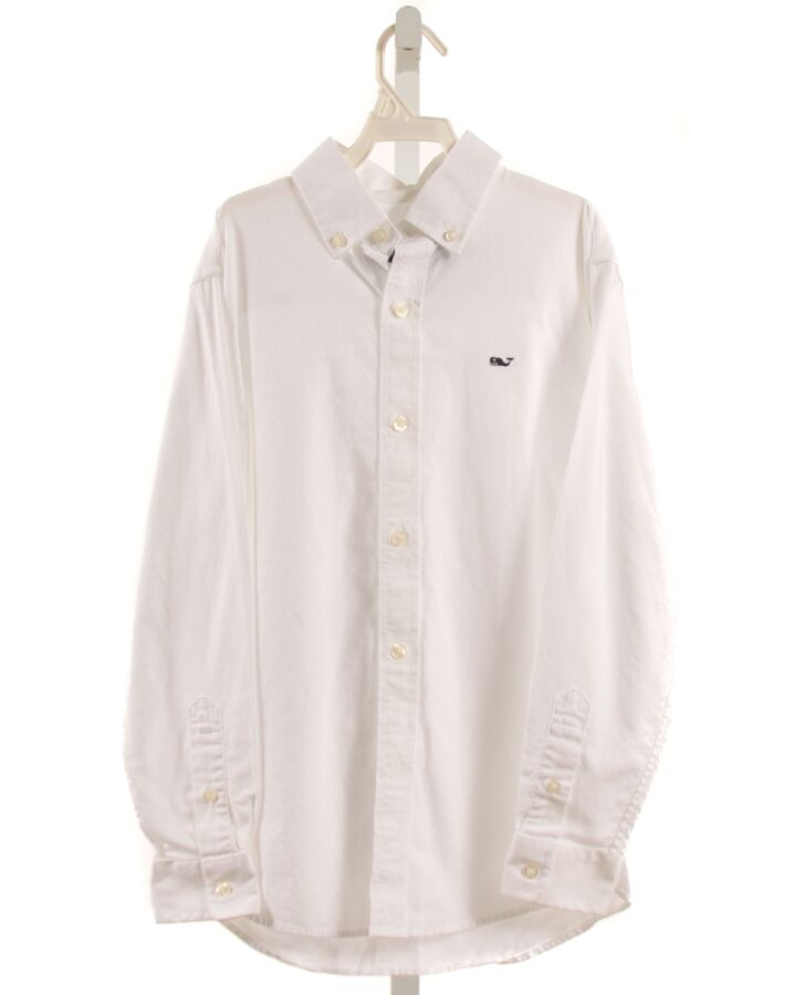 VINEYARD VINES  WHITE    DRESS SHIRT