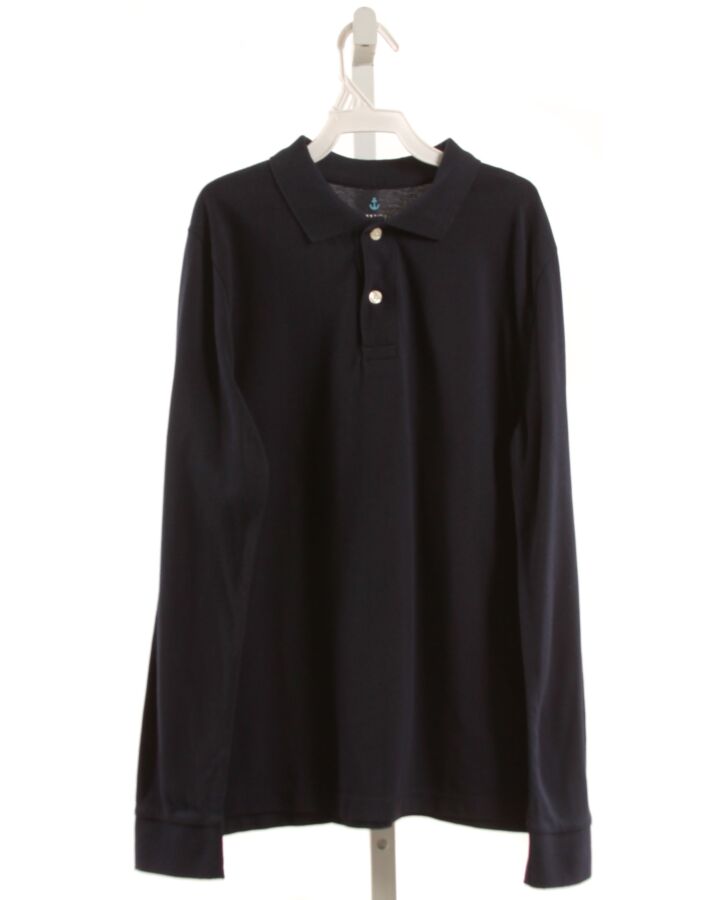 CREWCUTS  NAVY    KNIT LS SHIRT