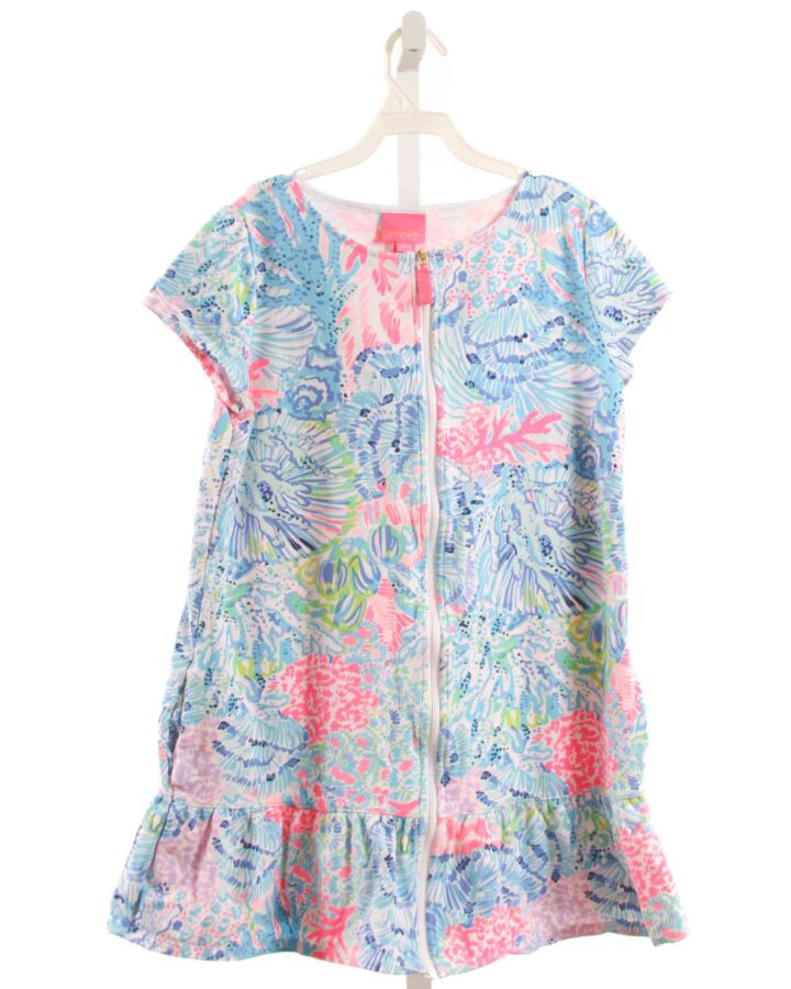 LILLY PULITZER  AQUA    COVER UP