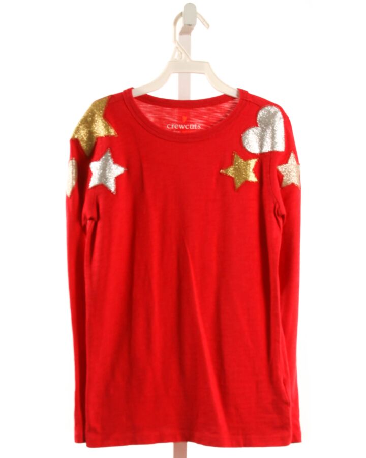 CREWCUTS  RED    KNIT LS SHIRT