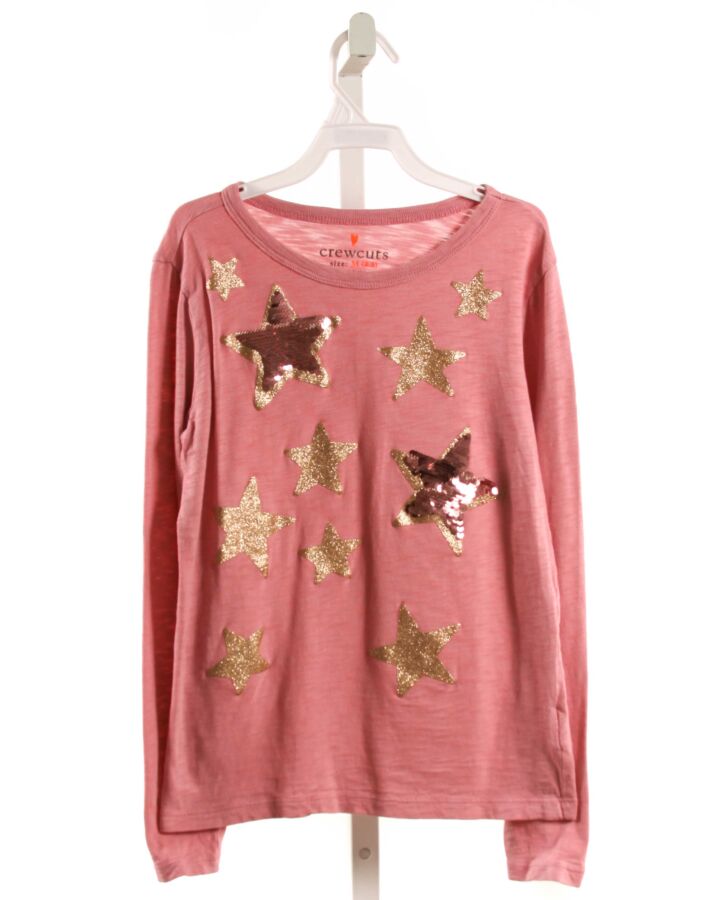 CREWCUTS  PINK    KNIT LS SHIRT