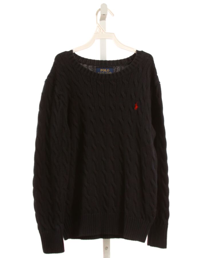 POLO BY RALPH LAUREN  NAVY    SWEATER